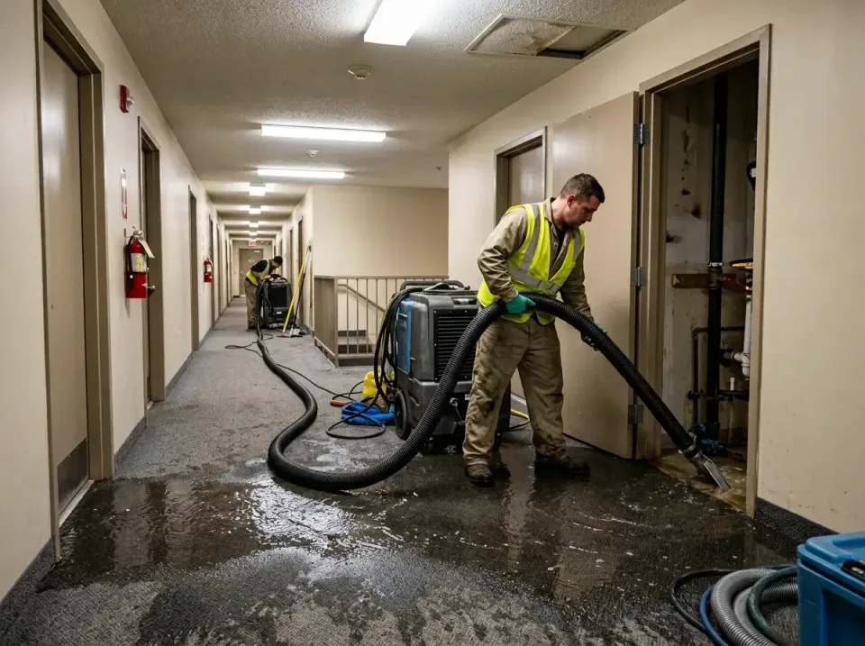 multi-unit-apartment-hallway-f-005 — frequently asked questions, Emergency Burst Pipe Water Extraction & Removal in Laurel P…
